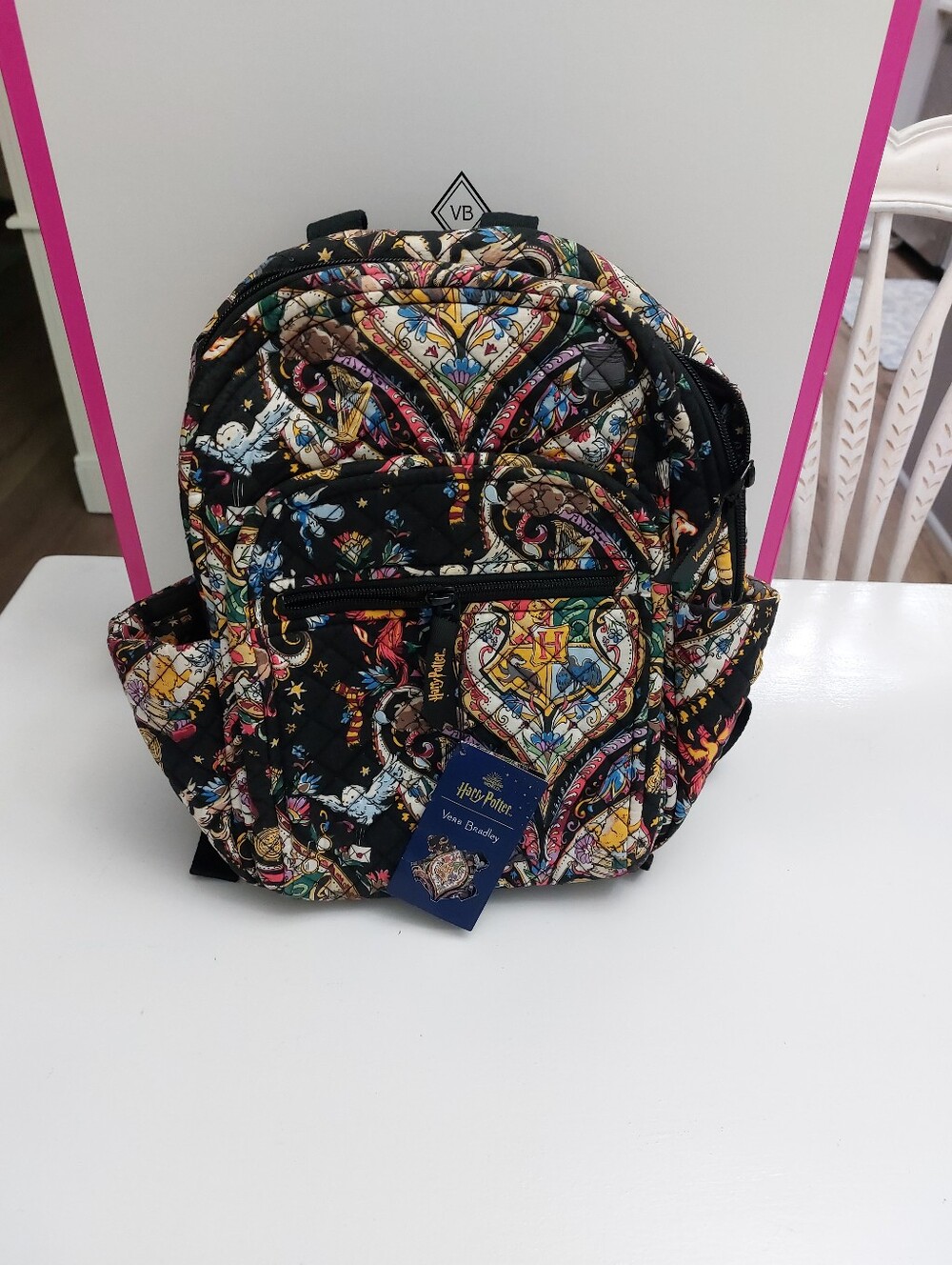 Vera Bradley Harry Potter Friends At Hogwarts Small Backpack NWT